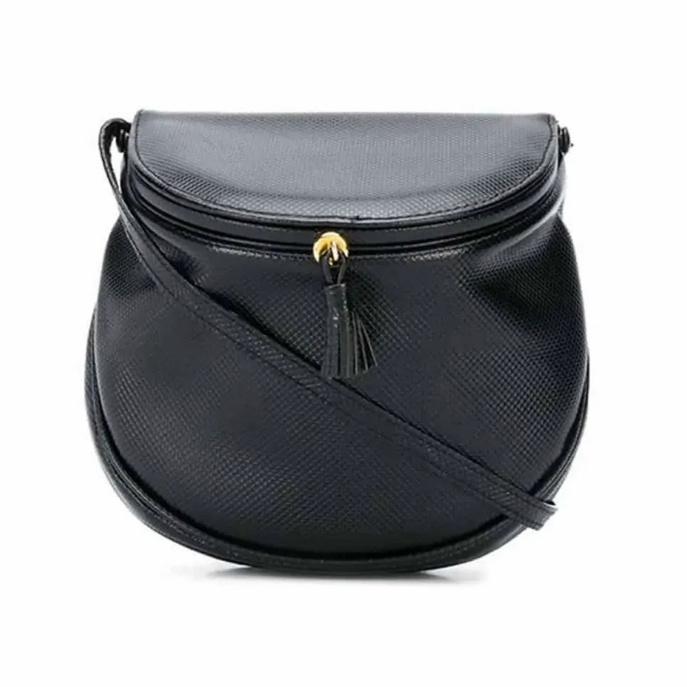 Bottega Veneta Marco Polo Black Crossbody Bag with Tassel - EUC w/ Cert of Auth